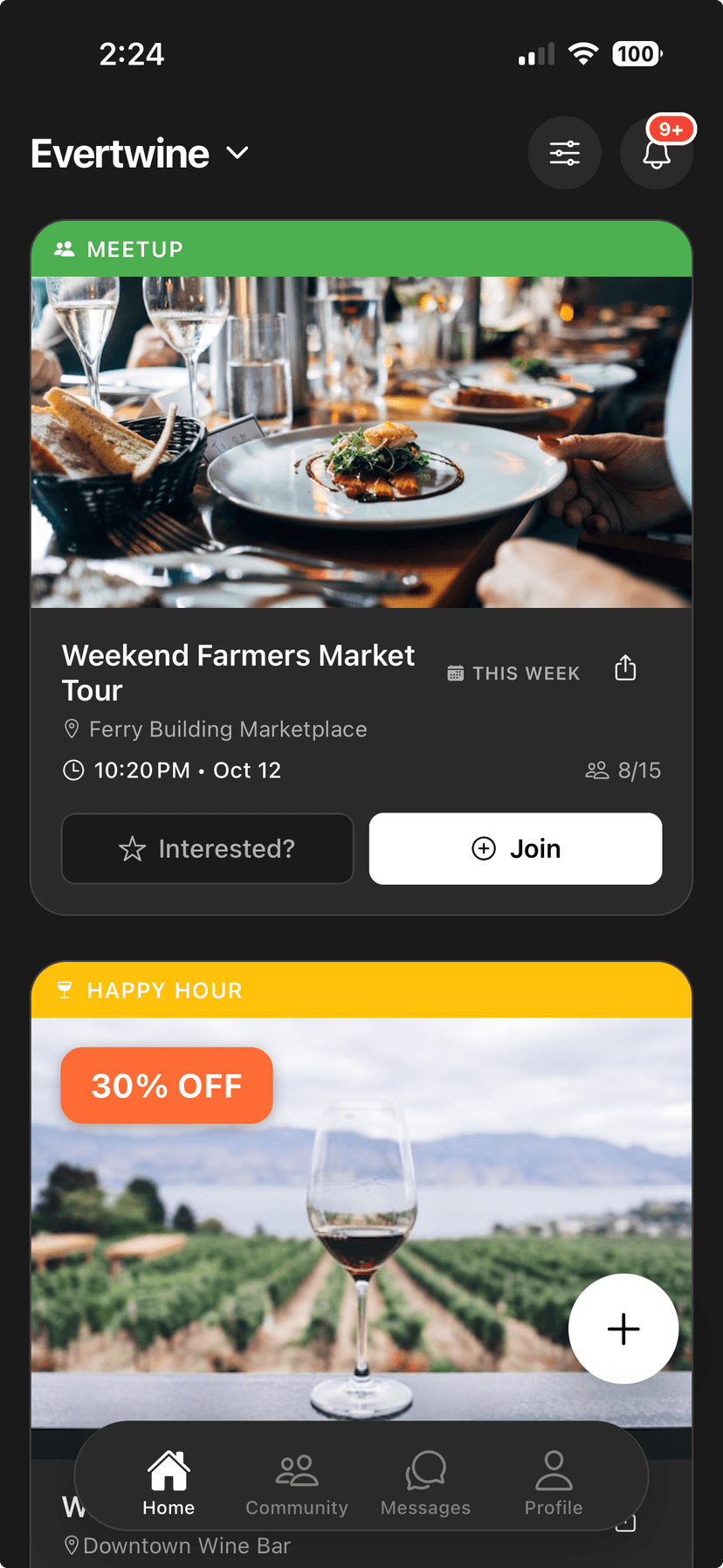 Evertwine App Screenshot